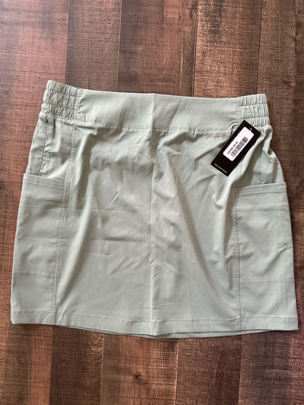 Eddie Bauer Light Sage Green Mini Skort